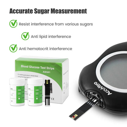 lancets strips Test Blood glucose Meter