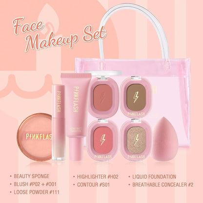 Anniversary Face Makeup Set Liquid Foundation