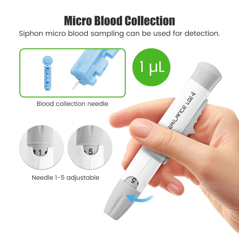 lancets strips Test Blood glucose Meter